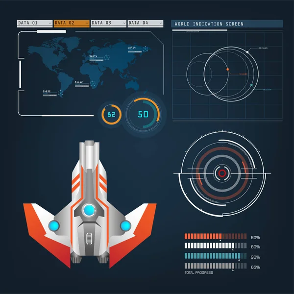 Uzay uçağı ile gelecekteki görme eylem modu arabirimi 
