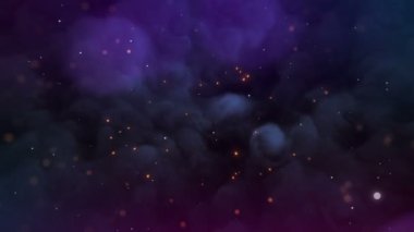 Parçacık sorunsuz alan hareketli arka plan