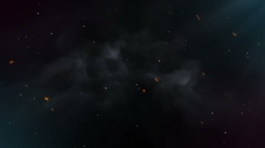 Parçacık sorunsuz alan hareketli arka plan