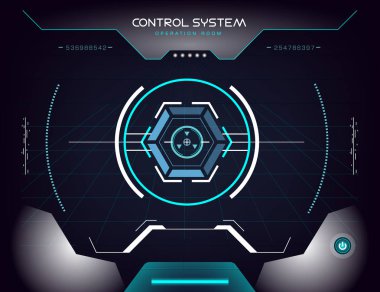 gelecekteki görme eylem modu dünya arabirimi UI tasarım grafik illüstrasyon Hud