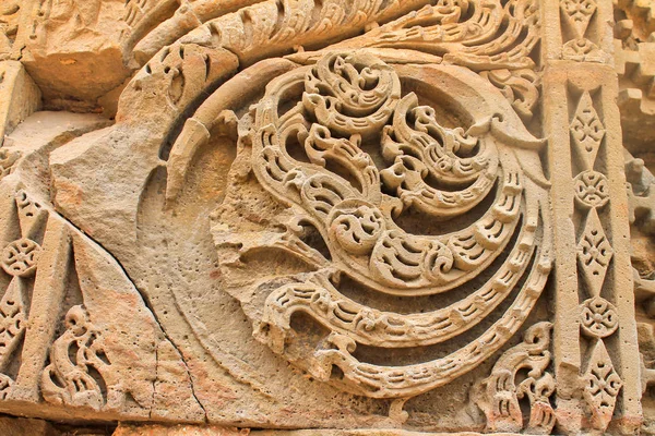 Azulejos decorativos, Kutub Minar — Fotografia de Stock