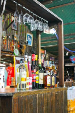 Bar, kafe deniz üzerinde
