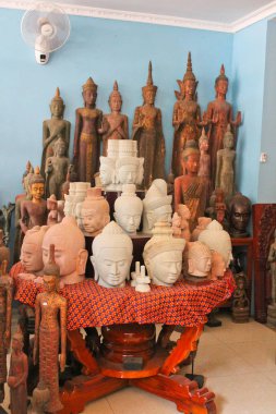 Kamboçya, Siem Reap, 22 Ocak 2014, Hediyelik eşya