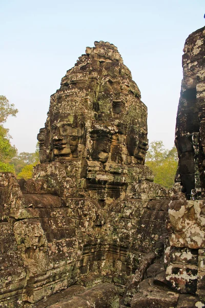 Kambodža, Angkor Thom - Bayon Temple — Stock fotografie