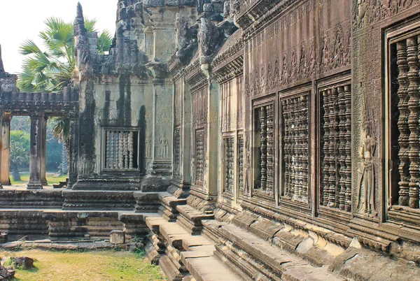 Chrámový komplex v Kambodži, zasvěcen Bohu Višnuovi — Stock fotografie