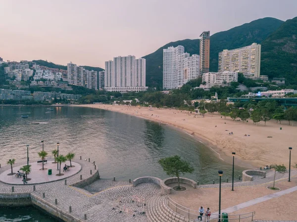 Repulse Bay Beach Hong Kong'ın Güney görünümü