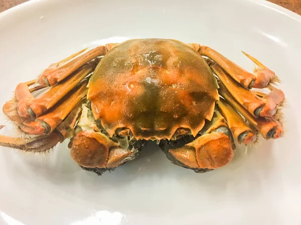 Kraliçe yengeç Çin mutfağı, sonbahar kış incelik Şanghay