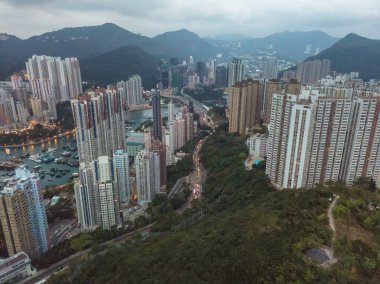 Hong Kong konut havadan görünümü