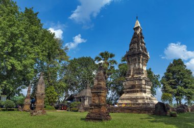 Phra bu Kong Khao Noi, antik stupa veya: Yasothon Eyaleti, Tayland kuzeydoğu bölgesinde yer alan kutsal Buda emanetler enshrines chedi
