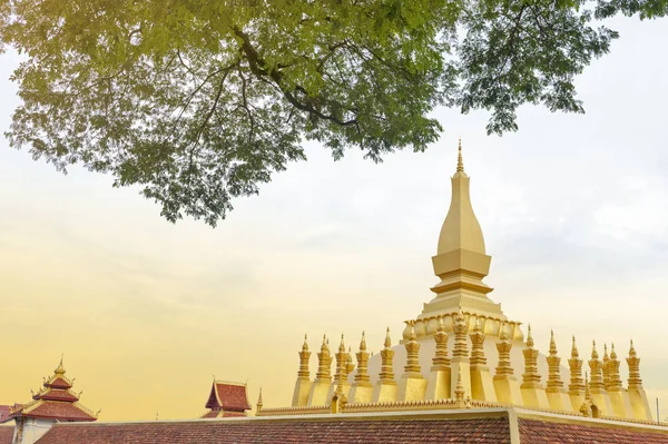 O Luang Stupa, landmark Vientiane, Lao Demokratik Halk Cumhuriyeti