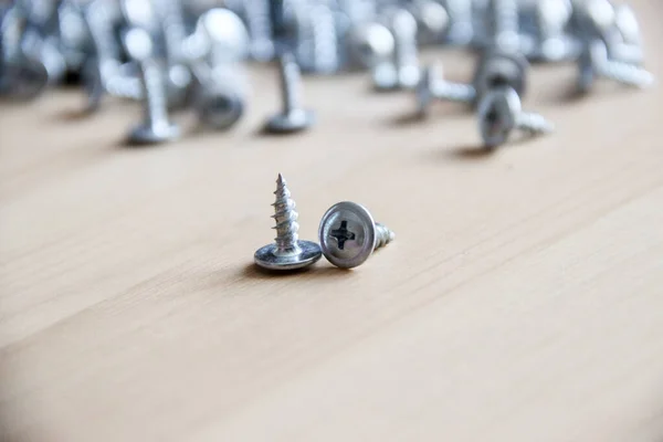 Building Materials Screws — Stock Photo, Image