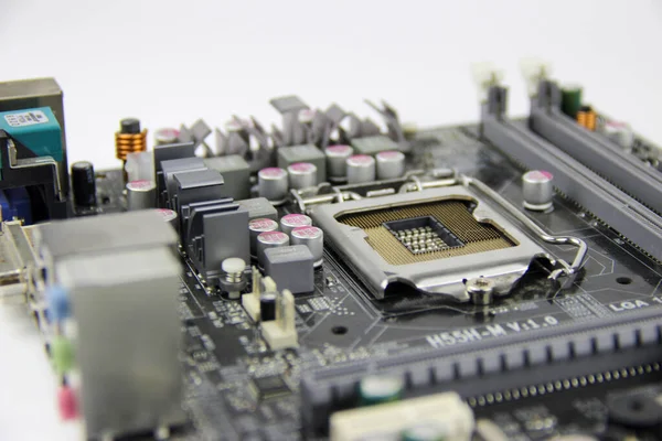 Details Computer Motherboard — Stock Photo, Image