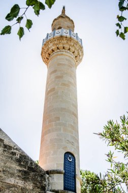 Kulenin güneş ışığı of St. Peter Kalesi. Bodrum, Türkiye.