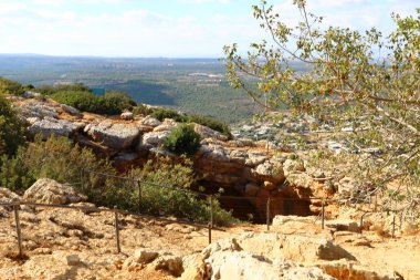Sabah İsrail kuzeyinde dağlarda 