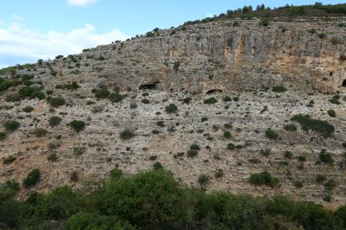Sabah İsrail kuzeyinde dağlarda 