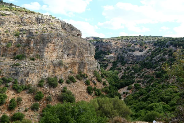 Morning in the mountains in the north of Israel — Stock Photo, Image