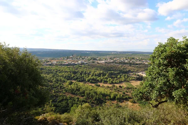 Mañana en las montañas del norte de Israel — Foto de Stock