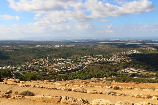 イスラエル共和国の北の山の朝 — ストック写真