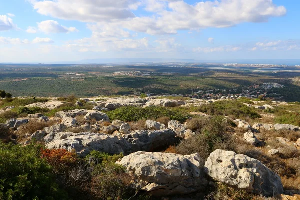 Morgen in den Bergen im Norden von Israel — Stockfoto