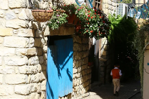Antique Safed, ville des Kabbalistes — Photo