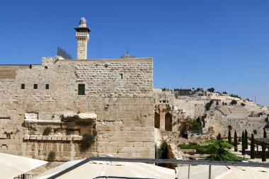 Antik Jerusalem yürümek