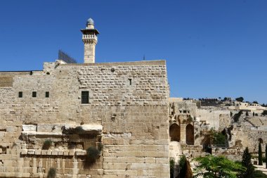 Antik Jerusalem yürümek