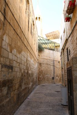 Antik Jerusalem yürümek