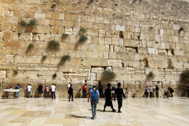 Kudüs 'te Ağlama Duvarı 