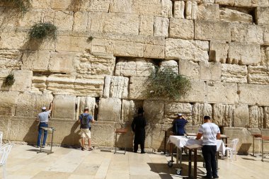 Kudüs 'te Ağlama Duvarı 