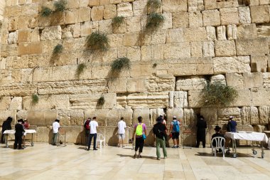 Kudüs 'te Ağlama Duvarı 