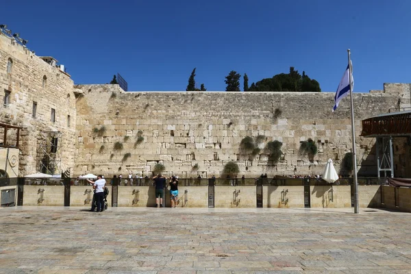 Muro de los Lamentos en Jerusalén — Foto de Stock