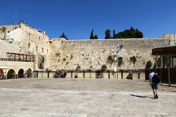 Muro das Lamentações em Jerusalém — Fotografia de Stock