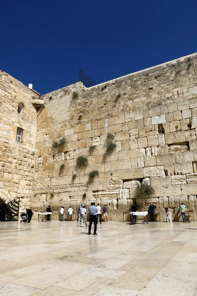 Muro das Lamentações em Jerusalém — Fotografia de Stock