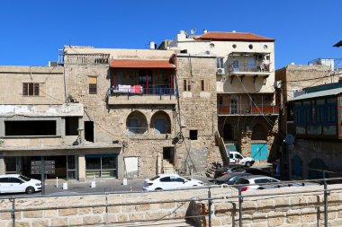 Acre eski kale deniz üzerinde 