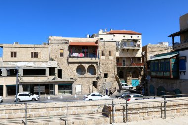 Acre eski kale deniz üzerinde 