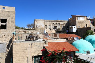 Acre eski kale deniz üzerinde 