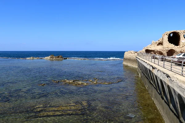 Acre old fortress on the sea — Stock Photo, Image