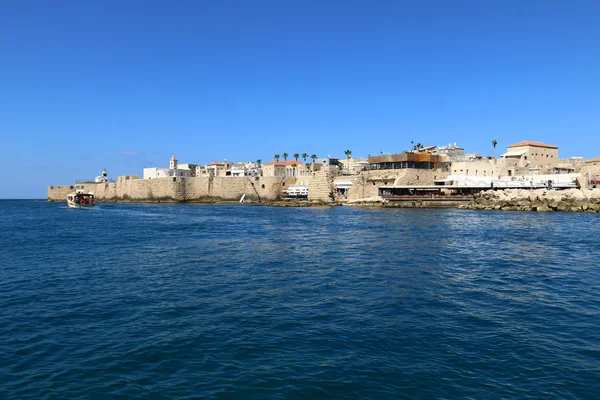 Acre old fortress on the sea — Stock Photo, Image