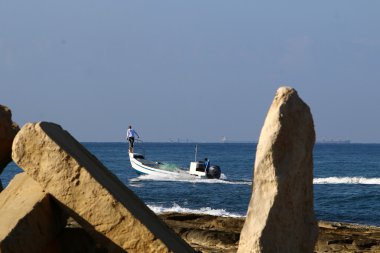 Akdeniz kıyısında 