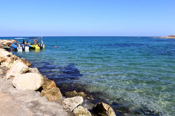 Orilla del Mar Mediterráneo — Foto de Stock