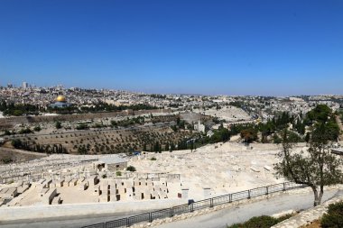 Antik Jerusalem yürümek 