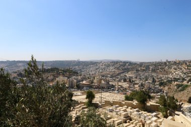 Antik Jerusalem yürümek 