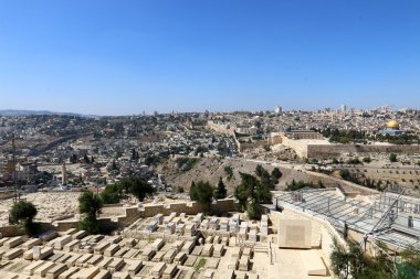Antik Jerusalem yürümek 