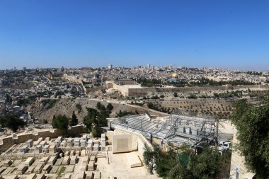 Antik Jerusalem yürümek 