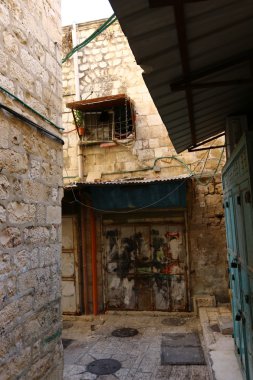 Antik Jerusalem yürümek 