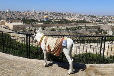 Antik Jerusalem yürümek 