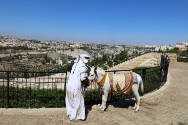 Antik Jerusalem yürümek 