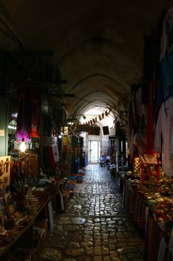 Antik Jerusalem yürümek 