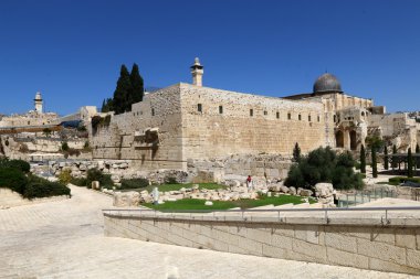 Antik Jerusalem yürümek 