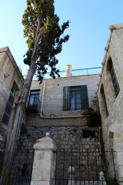 Antik Jerusalem yürümek 